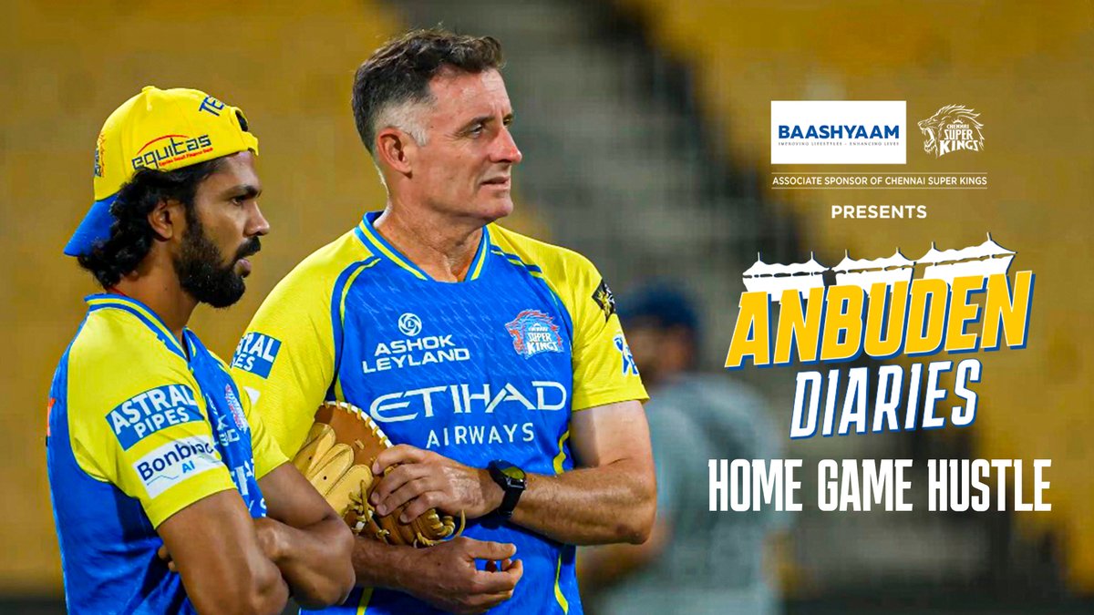 The home feeling is back 💛 So is the hustle 💪 #WhistlePodu #CSKvPBKS