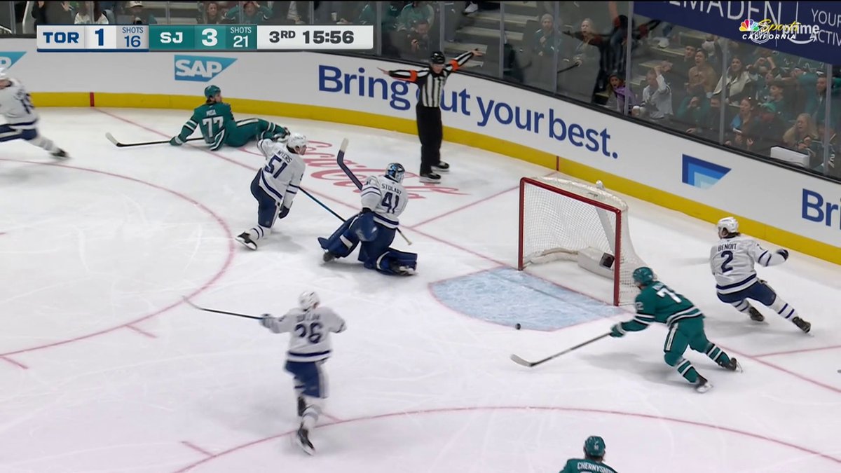 SOME HOW SOME WAY THE SHARKS DIDN’T SCORE HERE