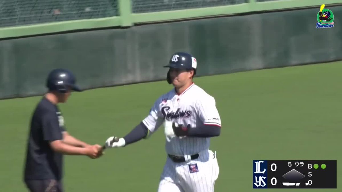 ワクワク 突破口を見出す一撃 田中陽翔が先制ホームラン ⚾️ヤクルト×西武（ファーム） #swallows #だったらDAZN #イージースポーツ DAZNならファームも見られる📱 ✔ 月々2,300円（年間プラン・月々払い） ✔ 初月無料キャンペーン中（〜4/19まで） ▶ 視聴はこちら