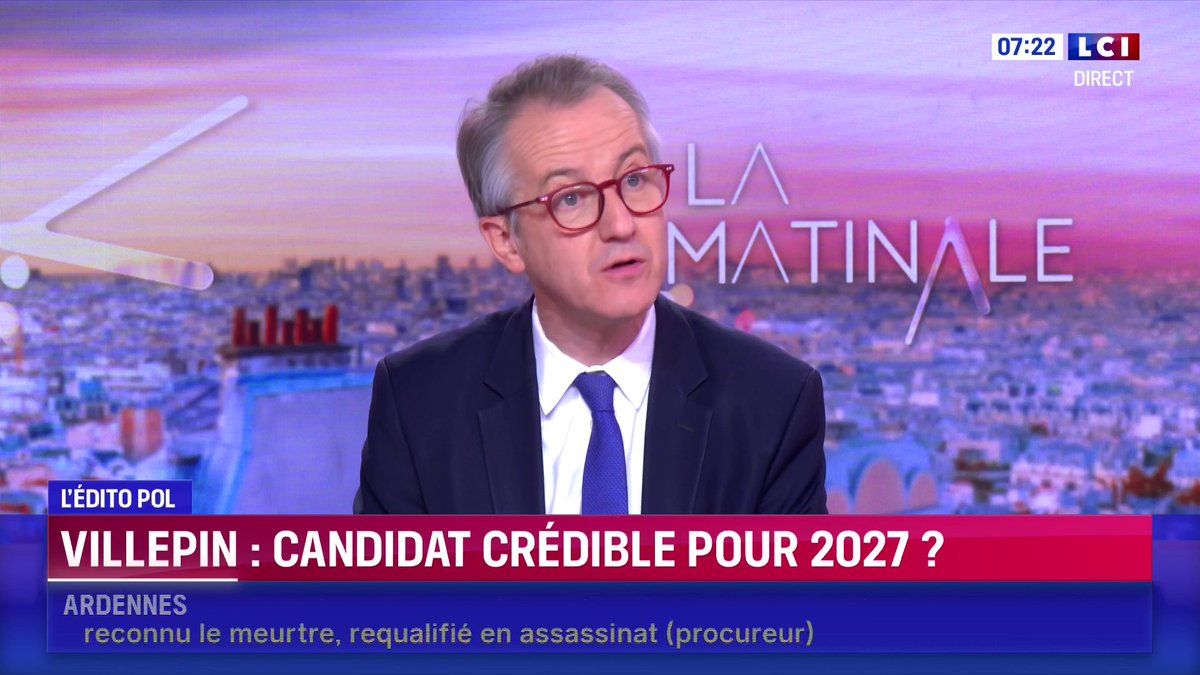 Dominique de Villepin : candidat crédible pour 2027 ? 📺 L'édito politique de Christophe Barbier