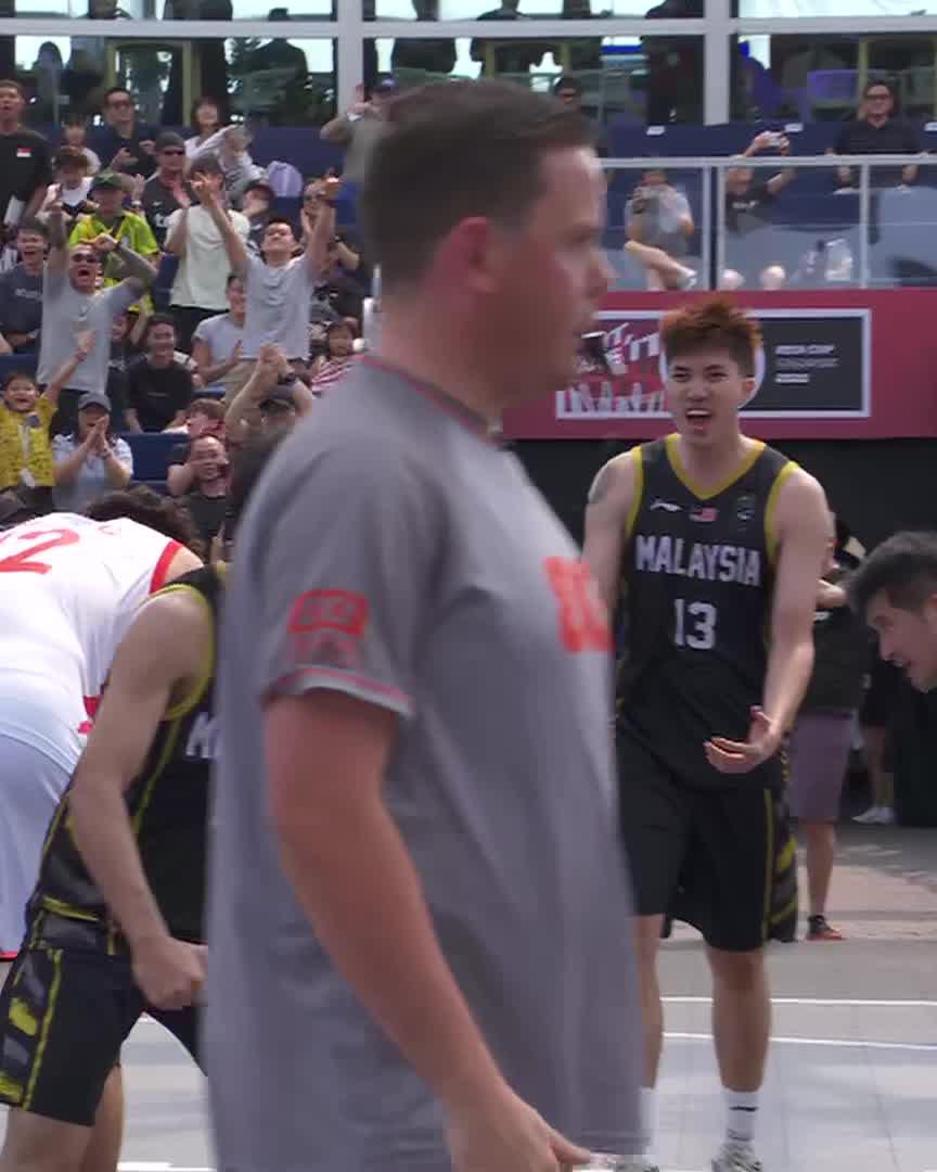 ZHEN YANG CALLS GAME! 😱🥶 MALAYSIA 🇲🇾 DEFEAT CHINA 🇨🇳 TO START POOL PLAY! 🤯 #3x3Asia