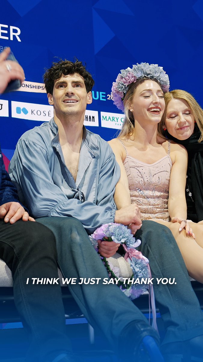 Gilles & Poirier hit new heights with a fan favorite ✨ Bringing back their iconic Wuthering Heights program, they delivered a captivating performance when it mattered most, securing World silver and proving this routine still hits. 🥈 🎤 Catch the full interview 👉 #FigureSkating #WorldFigure