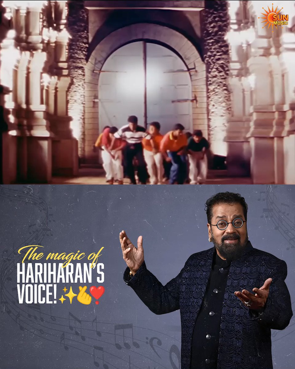 Hariharan’s voice is not just heard; it is felt ❤️🎧 #SunMusic #Hariharan #HappyBirthdayHariharan #HBDHariharan
