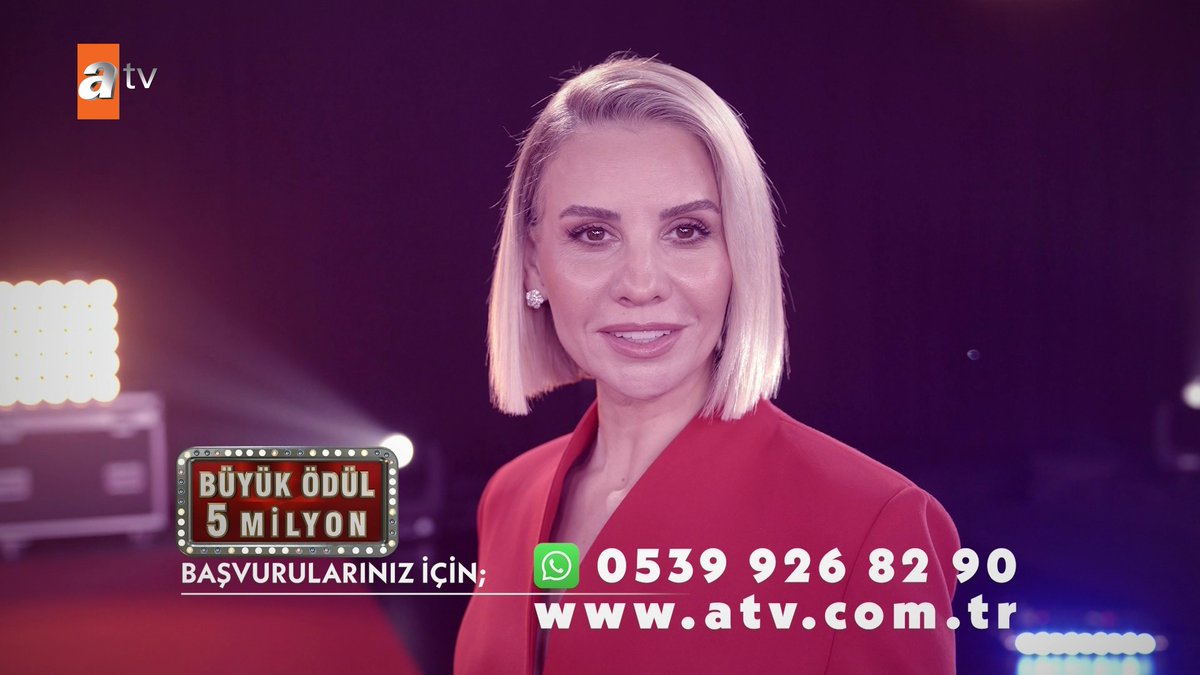 Esra Erol'un sunacağı 'Var Mısın Yok Musun' yarışmasından bir tanıtım yayınlandı. • Büyük ödül 5.000.000 TL.