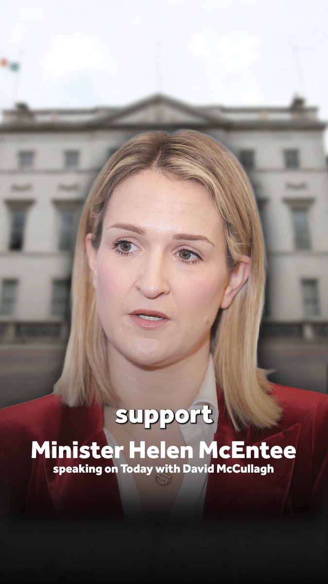 Minister Helen McEntee TD speaking on Today with David McCullagh on her recent visit to Ukraine 🇺🇦