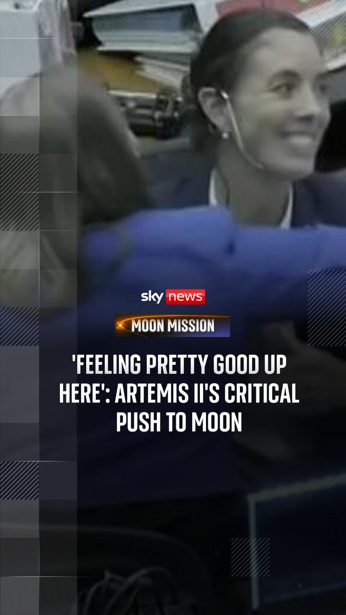 "The crew's feeling pretty good up here on our way to the moon." It was all smiles and hugs at Nasa ground control. They heard from astronaut Jeremy Hansen, as a crew heads to the moon for the first time in more than 50 years. Live updates: