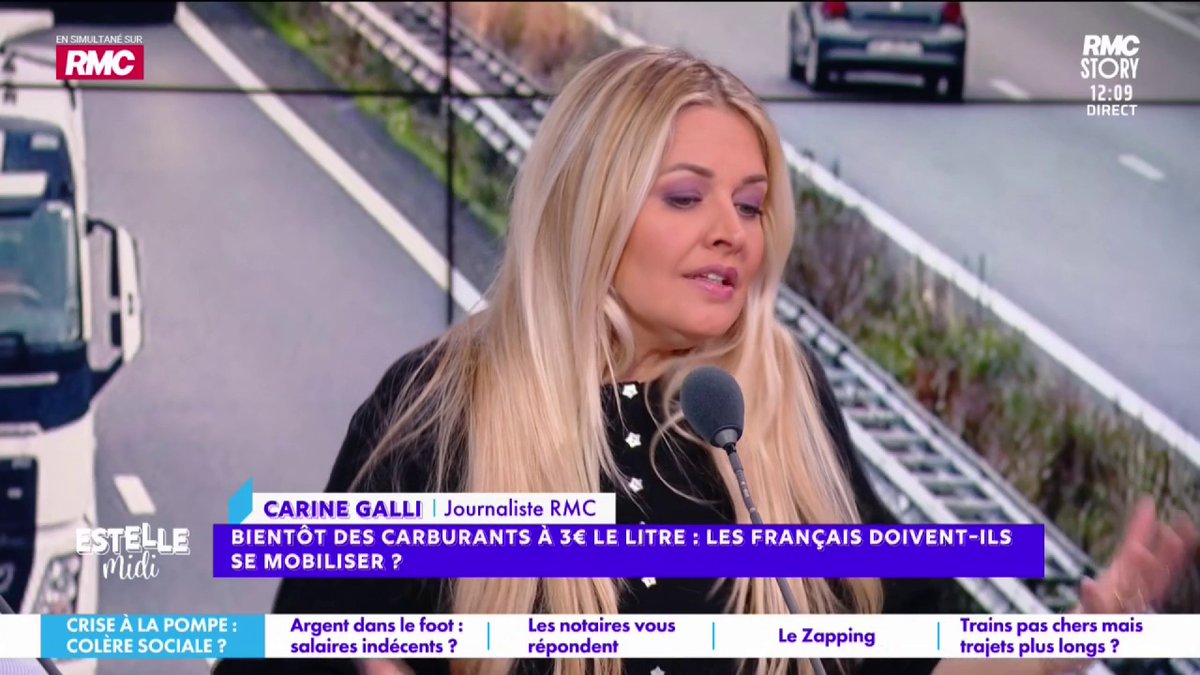 ⛽️ Carburants 🎙️ Carine Galli : "Pour se mobiliser, il faut avoir de la force et j'ai l'impression qu'il n'y en a plus... J'ai l'impression qu'on est tous résignés et que tous les jours on subit des annonces qui sont de plus en plus anxiogènes !" #EstelleMidi