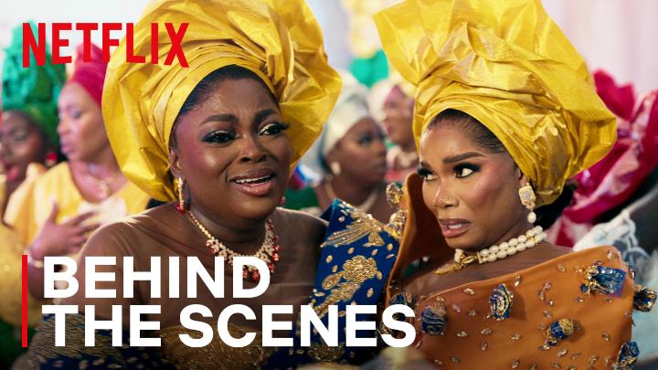 This is the DRAMA I signed up for this very good Friday! Behind the scenes is now playing on Netflix! 🇳🇬🍿