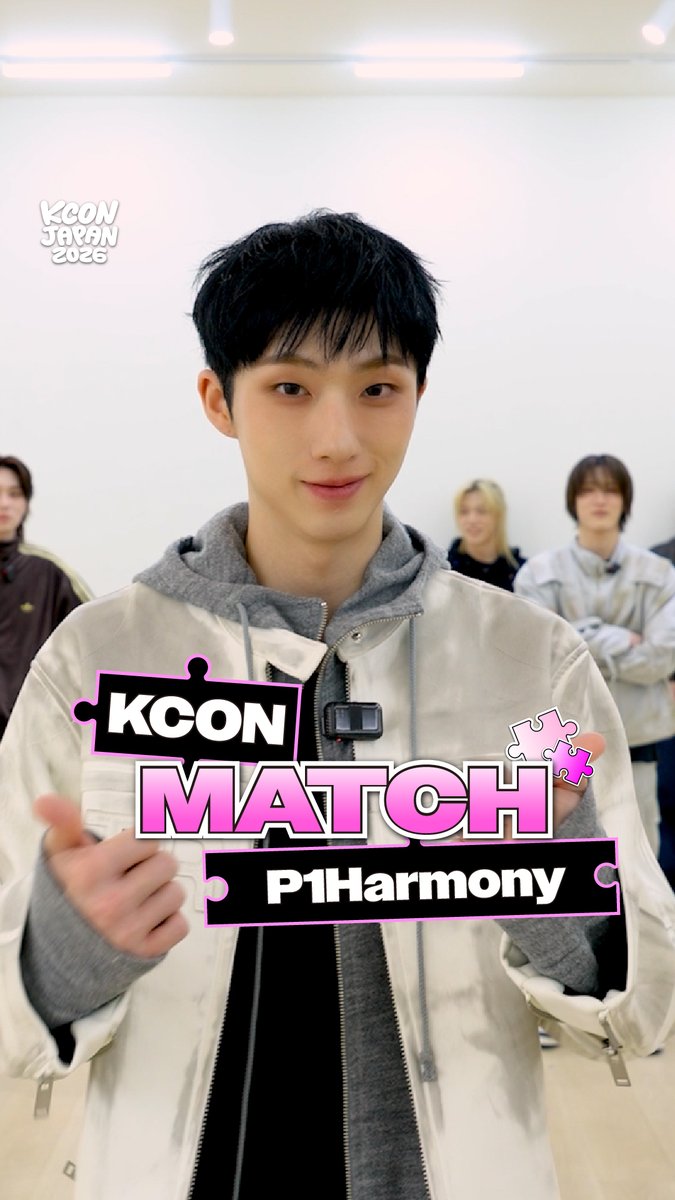 [#KCONJAPAN2026] #P1Harmony CHECK-IN MISSION ✅Mission! KCONワードを叫ぼう！ 最後まで見てね、絶対後悔しないよ👀 - KCON JAPAN 2026 MAY 8-10 Makuhari Messe Let's #KCON