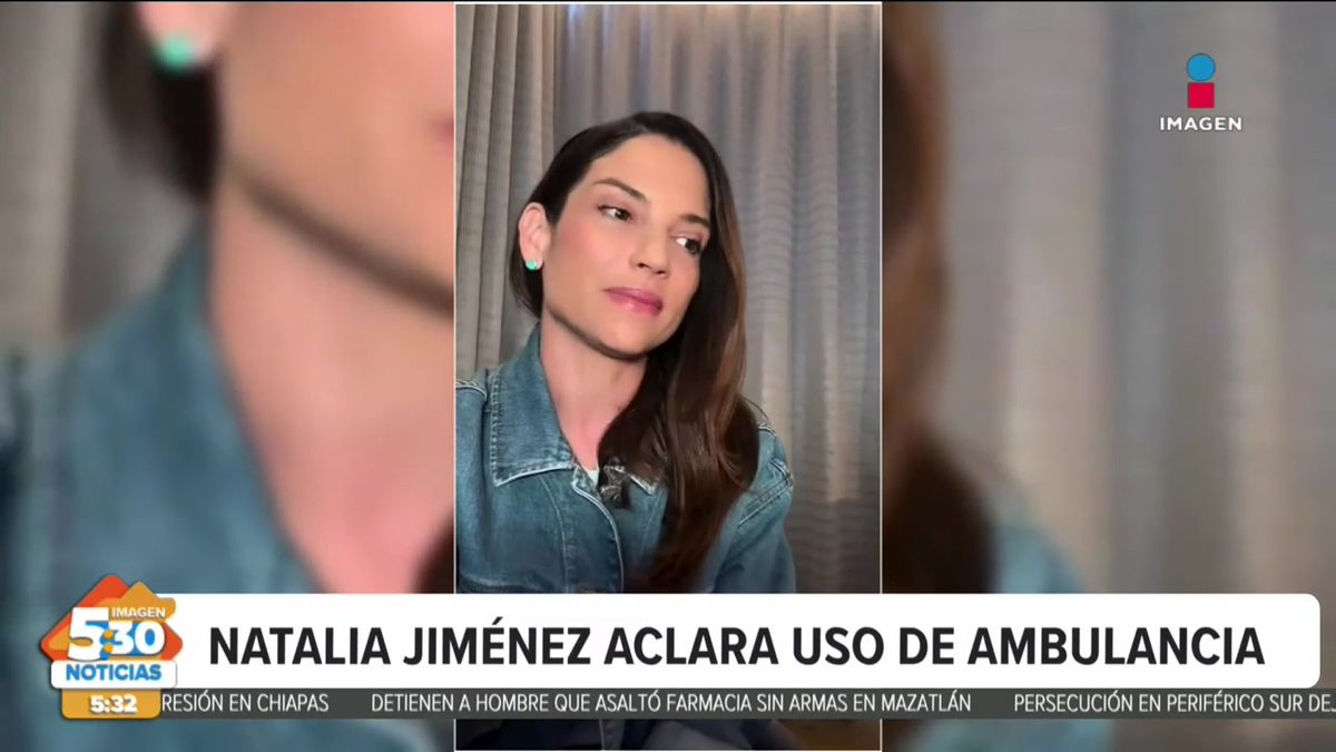 A casi un mes de que #NataliaJiménez usara una ambulancia para trasladarse a la fiesta de #CarlosRivera, la intérprete, junto a su esposo, que también es su manager, explicaron que el uso de la unidad médica fue debido a que ella no se sentía bien físicamente. #NoticiasImagen