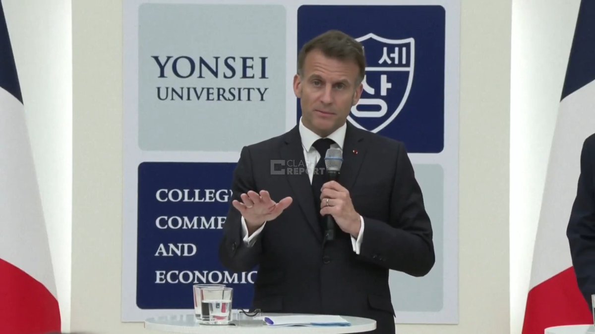 "Sovereignty must be respected; if people want change, they should be able to act." Not sure where Macron was earlier this year, but the people of Iran did try to act, and the response by the regime was to murder tens of thousands of protestors, some of whom are still currently facing execution.
