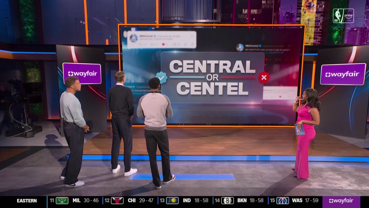 Central or Centel on NBA PRIME 🔥🔥🔥