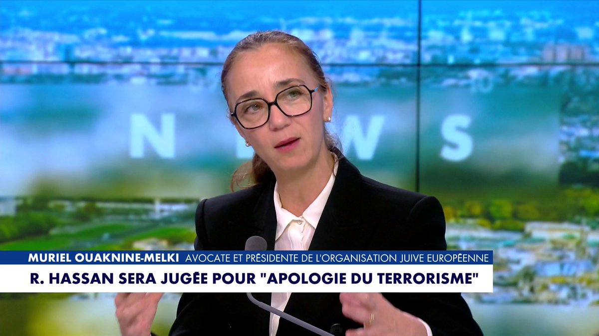 Me Muriel Ouaknine-Melki sur la garde à vue de Rima Hassan: «C’est le moment ou jamais pour que les personnes, qui pourraient avoir un minimum de bonne foi au sein de LFI, puissent se positionner» #MidiNewsWE Toute l'info est à retrouver sur