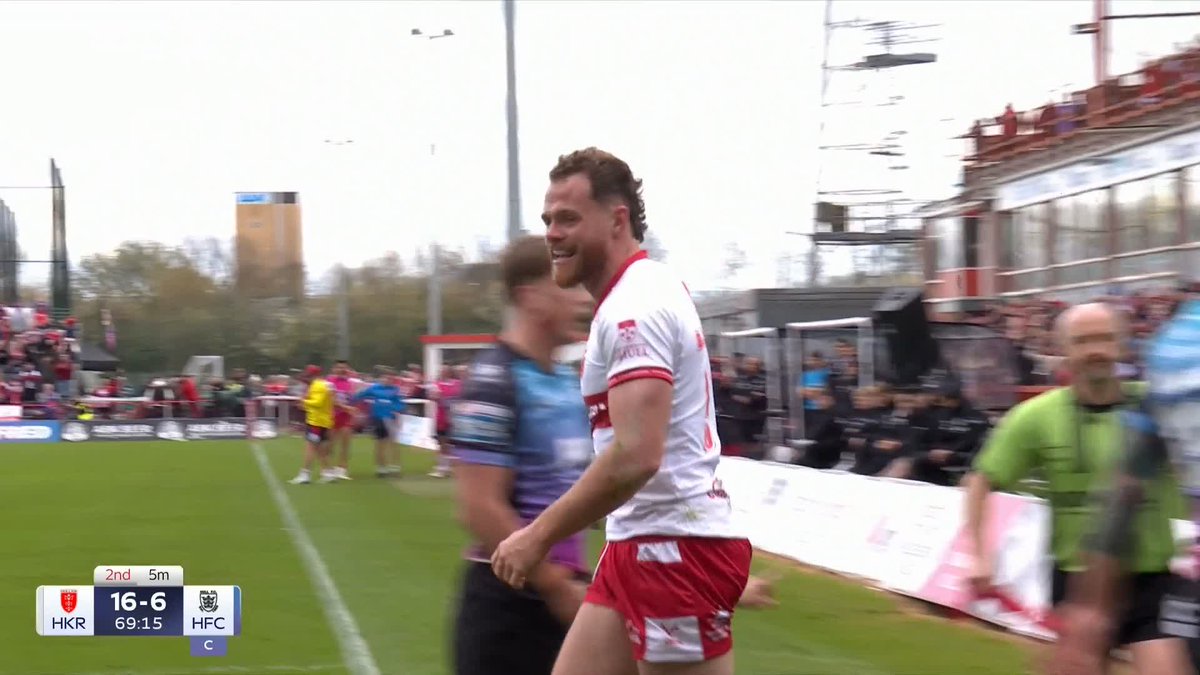 "The red red robins go bob, bob, bobbing along" 🐦 Joe Burgess goes seven tries in six appearances ✅