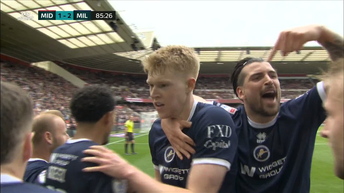 Boro are STUNNED at the Riverside 😱 Hayden Hackney cannot believe it 🫣 Former Boro player Josh Coburn scores another as Millwall turn it around 👏