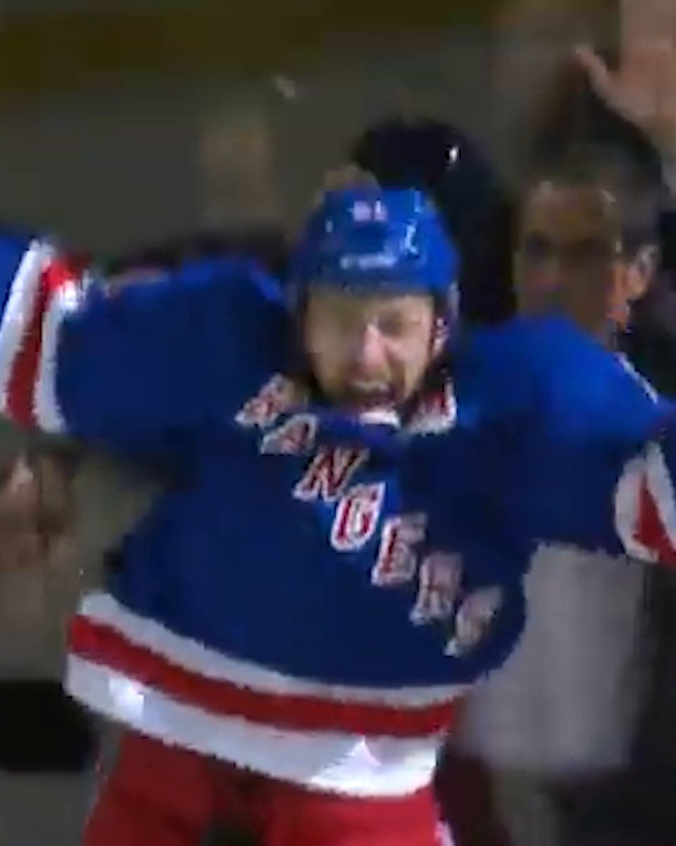 When the Rangers beat the Capitals in an overtime Game 7 THRILLER 🍿