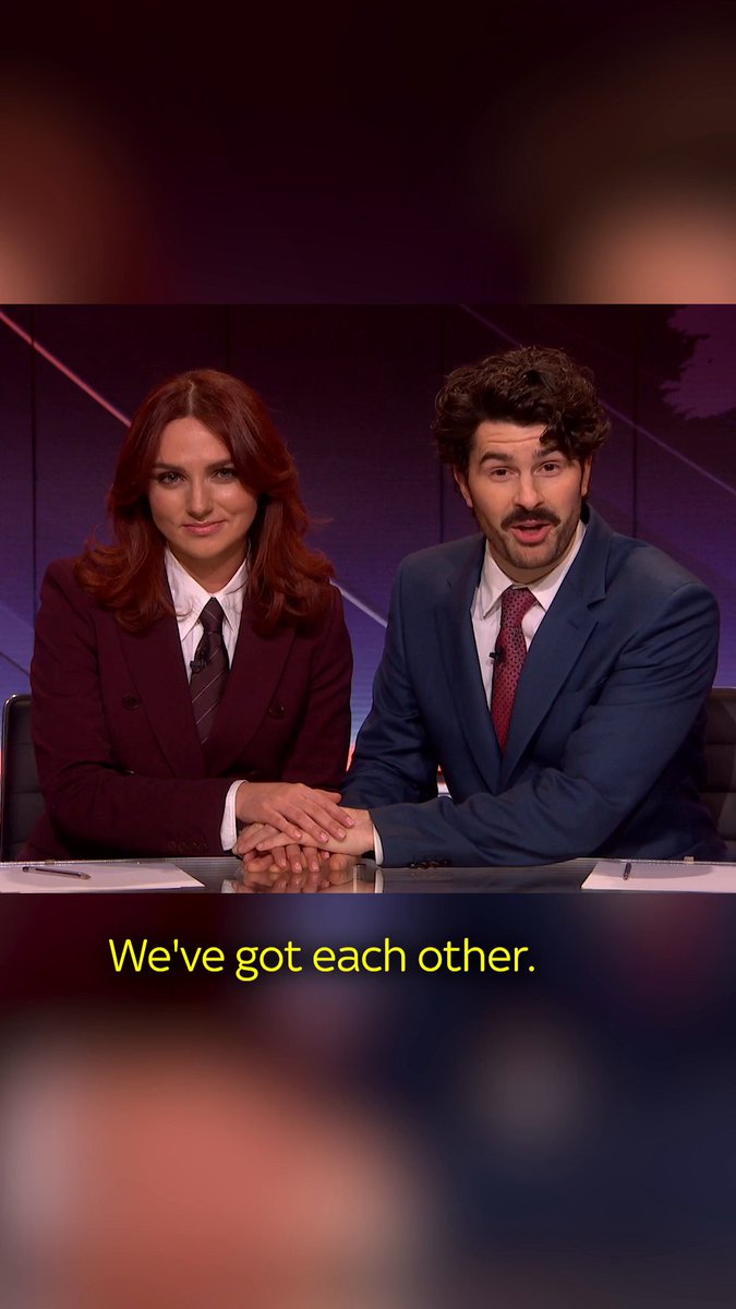 News got you down? Ania Magliano &amp; Paddy Young want to know: are you okay? #SNLUK #SNL #SaturdayNightLive