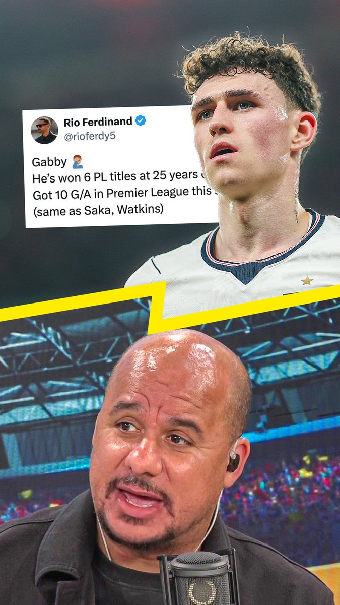🤷♂️ "Tuchel has basically called him a training ground player!" ❌ "Rio mentioning what he's won... that means he gets in the squad no matter what?" Gabby Agbonlahor fires back at Rio Ferdinand after he questioned his criticism of Phil Foden! 👀