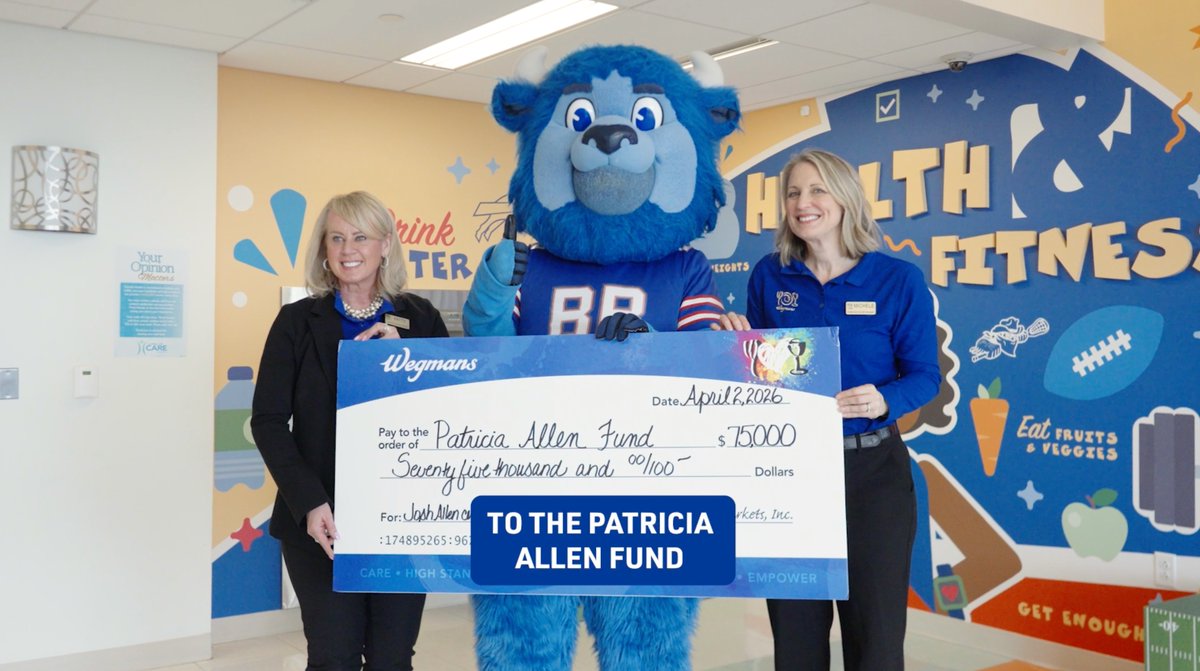 In partnership with Wegmans Food Markets, Josh Allen's MVP Puffs cereal raised $75,000 for Golisano Childrenโs Hospital of Buffalo! ๐ฅนโค๏ธ