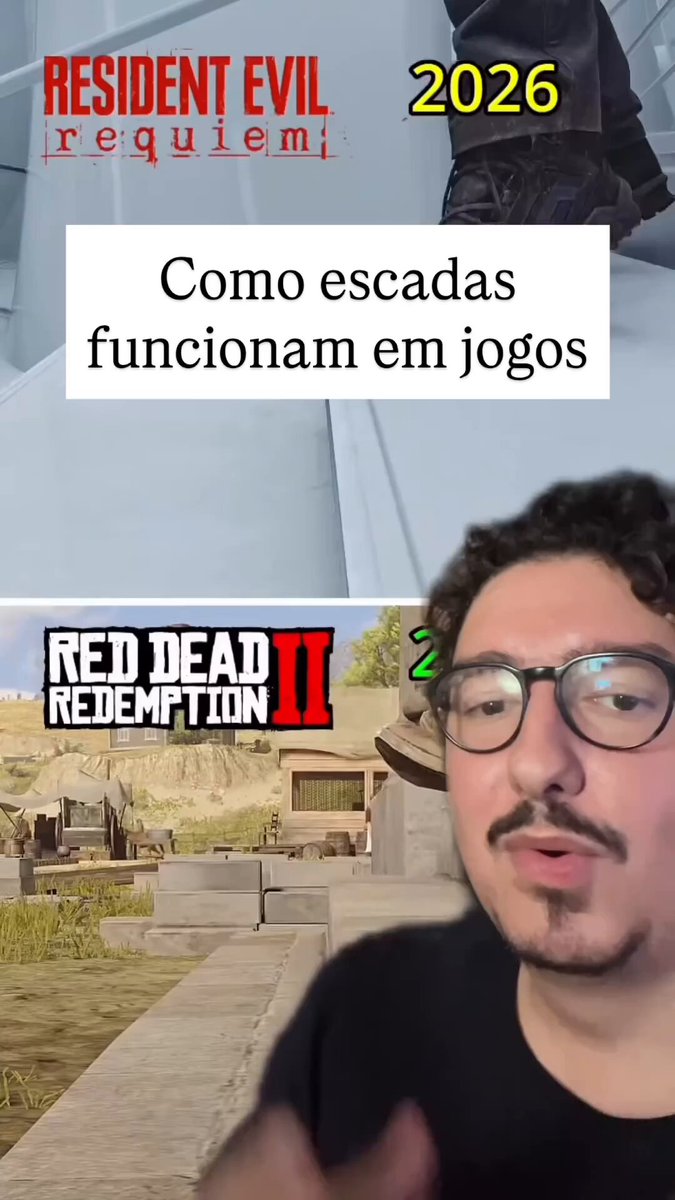 como funcionam as escadas em games