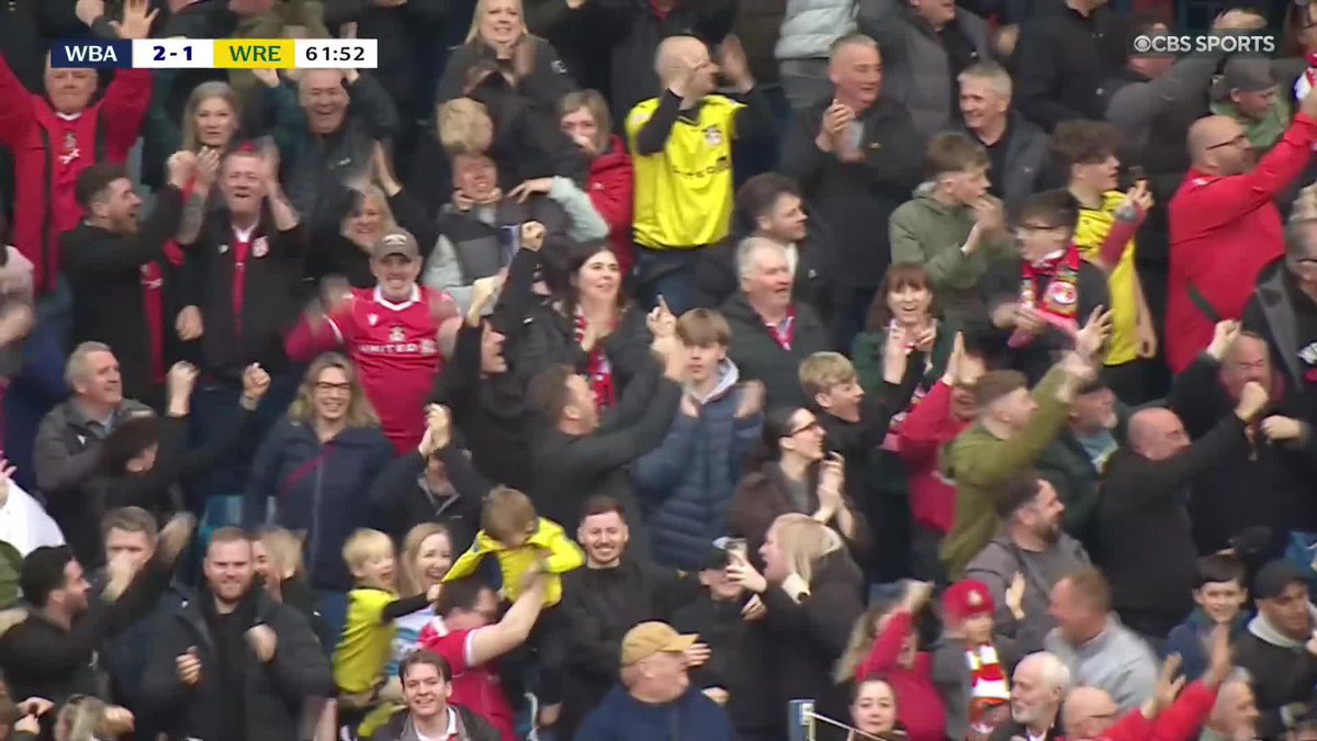A DOUBLE BACK HEEL GOAL TO LEVEL IT FOR WREXHAM 😱