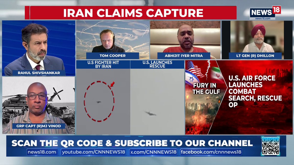 #USIranWar | A bomb doesn't just kill a leader; it impacts the politics on the ground thereafter. The problem with military intel is you can only know about the ground but not know about the changing politics: Abhijit Iyer-Mitra, Senior Fellow IPCS #USIranWar #BreakingNews #USPilot #IranNews #MiddleEastCrisis #TheHardFacts | Rahul Shivshankar