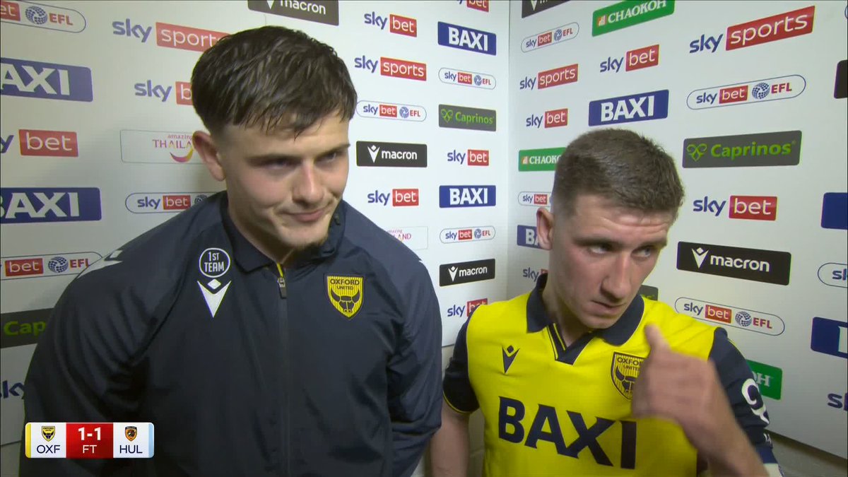 "We should take positives out of today, it's a good point" ✅ Cameron Brannagan and Will Lankshear speak after drawing with Hull City 🎙️