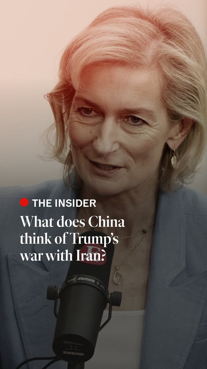 China is watching Donald Trump’s war with Iran closely. As David Rennie explains, Chinese officials and insiders say a war-weakened American president would be bad for them because, on China at least, “he’s the least hawkish person in Washington”. Watch the full Insider show: