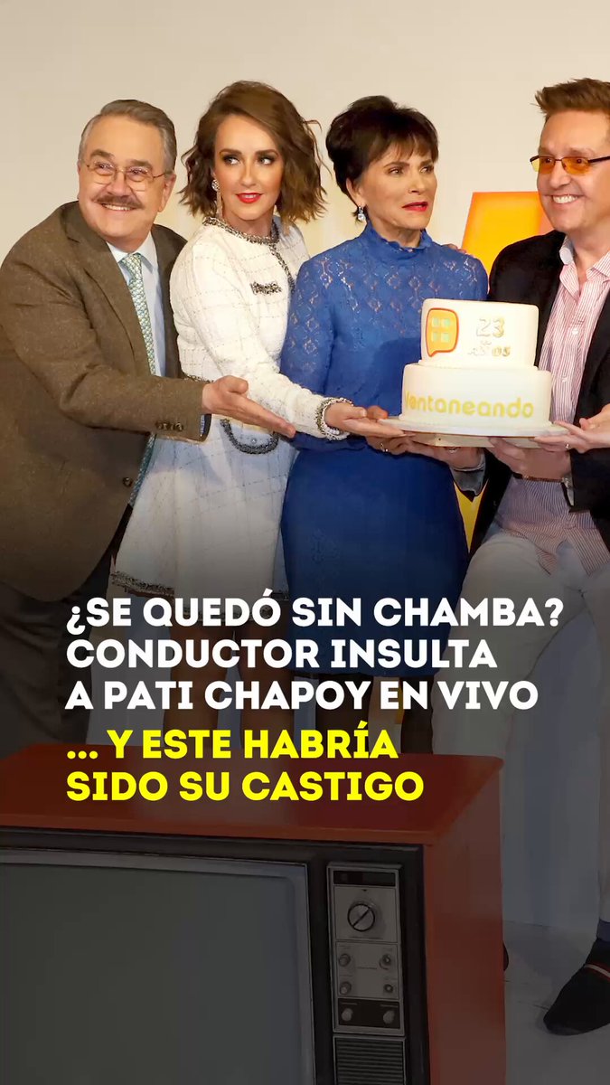 ¡Momento incómodo en Ventaneando! 😱 Ricardo Manjarrez llamó “güey” a Pati Chapoy en plena transmisión, desatando reacciones en el foro. Aunque el conductor se disculpó, en redes ya especulaban hasta con su salida… pero todo resultó ser una broma del programa.