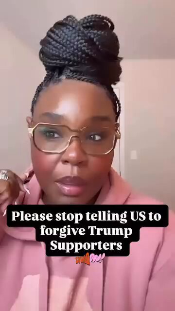There is no forgiveness for Trump/MAGA supporters! You dont get to screw the country up for years, set POC back 20-30 years and then ask forgiveness because your evil plans didnt work out!