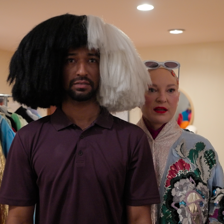 Anthony in Sia’s wig 😭 The last 3 episodes of Jury Duty Presents: Company Retreat are now streaming!!