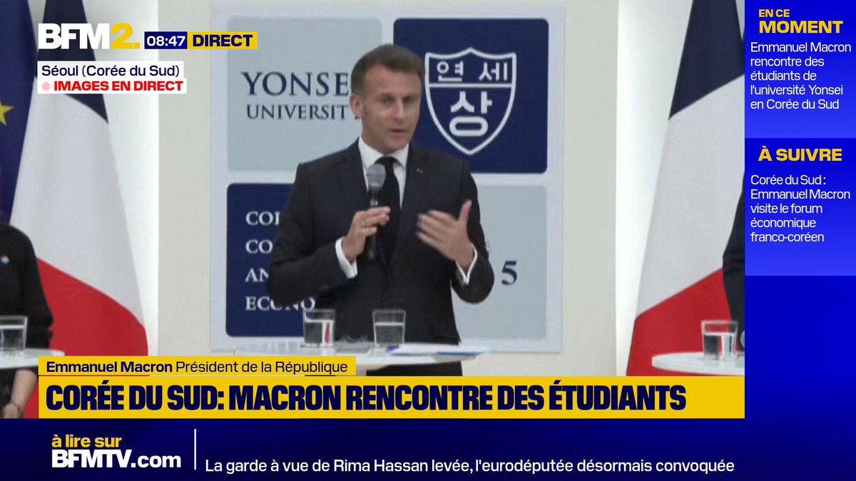 🚨ABD’nin olmadığı yeni bir dünya kurmalıyız 📍Fransa Cumhurbaşkanı Macron, yeni dünya düzeni kurulması çağrısında bulundu: “Bu yeni düzensizlik karşısında pasif kalamayız. Yeni bir düzen kurmak zorundayız.”