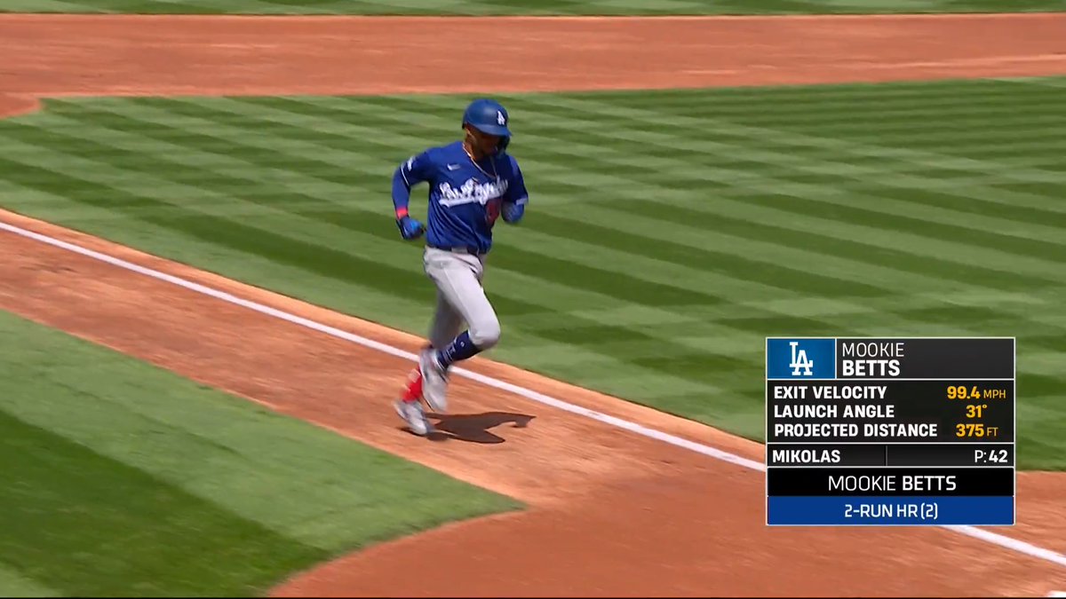 Mookie for the lead!