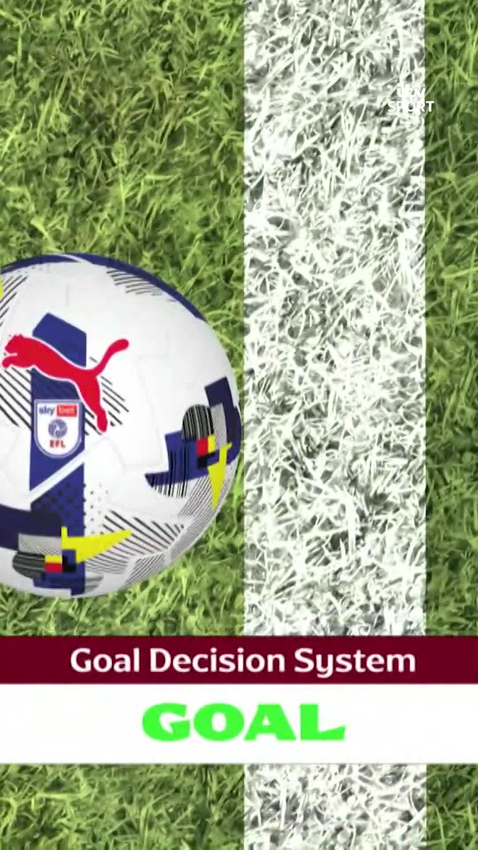 Andrew Moran scores for Preston by the narrowest of margins 🤏 The goal-line technology replay shows just how close it was!