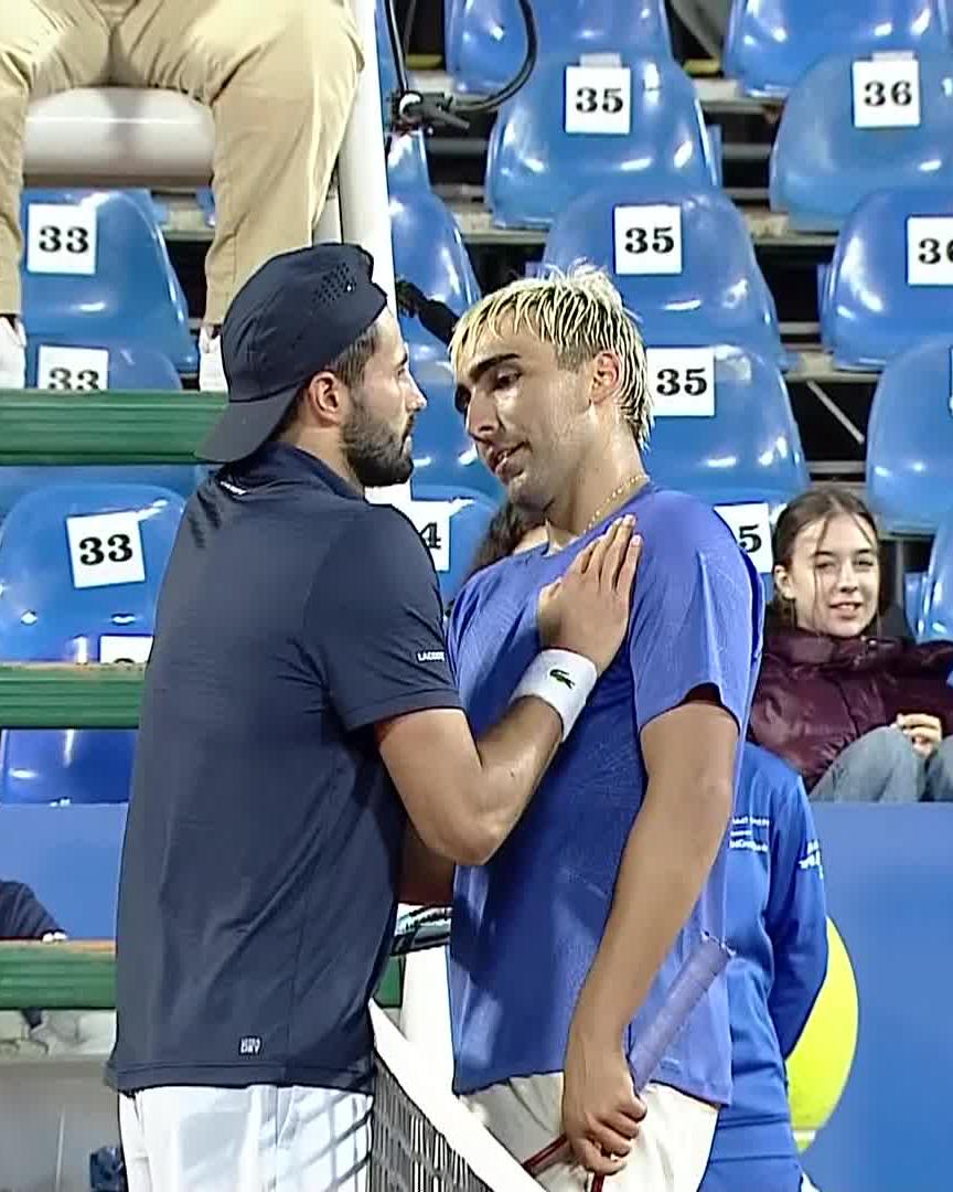 An unfortunate end to a great match 😔 Droguet retires at 4-6 7-6 3-1 to send Merida into the Semi-FInals #TiriacOpen2026