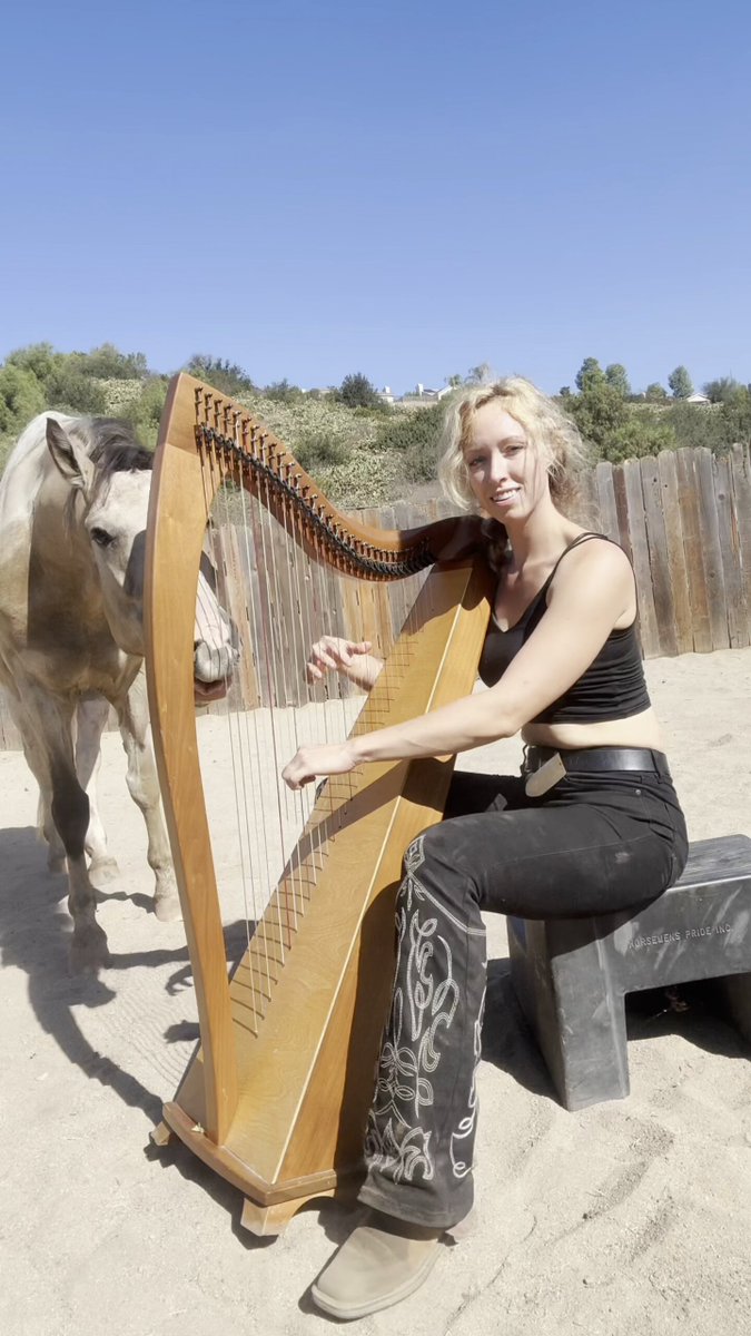 the talent? undeniable 🙂‍↕️🐴 🎥: mikaylatheonly