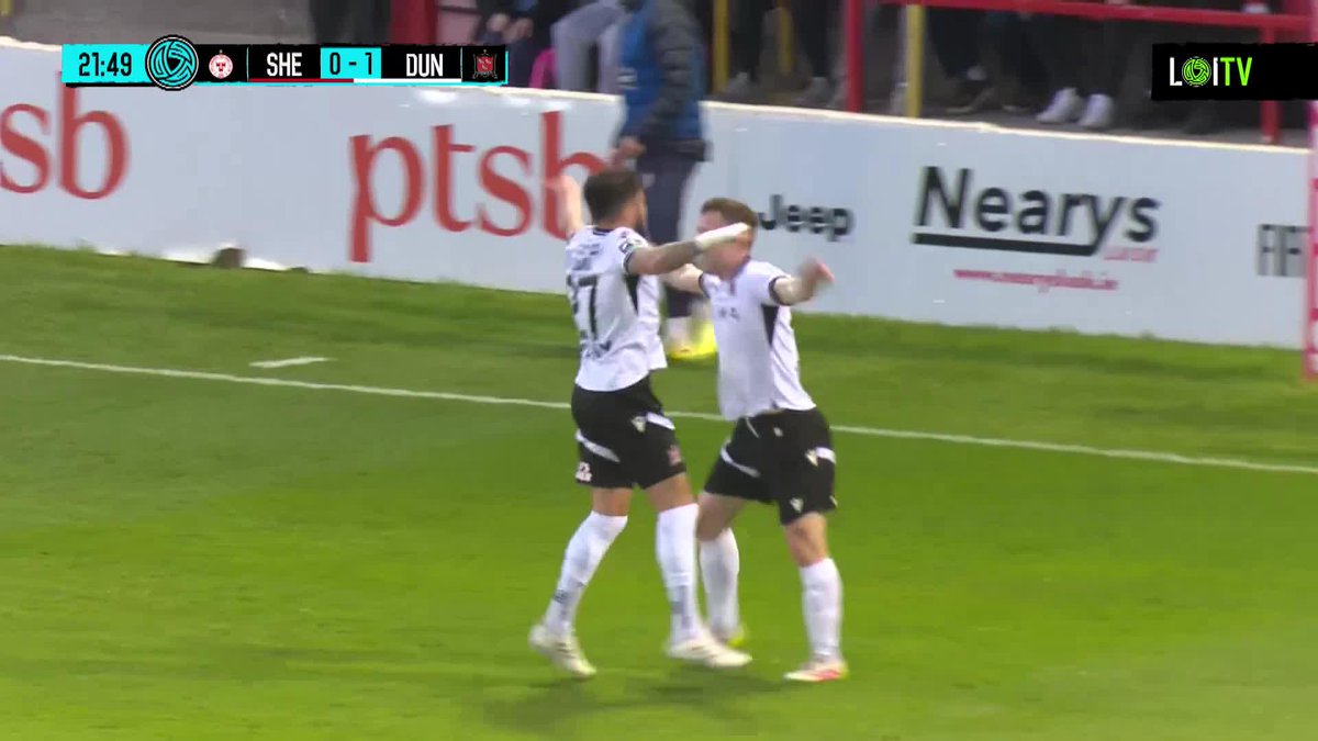 The goal that doubled Dundalk's lead!😅