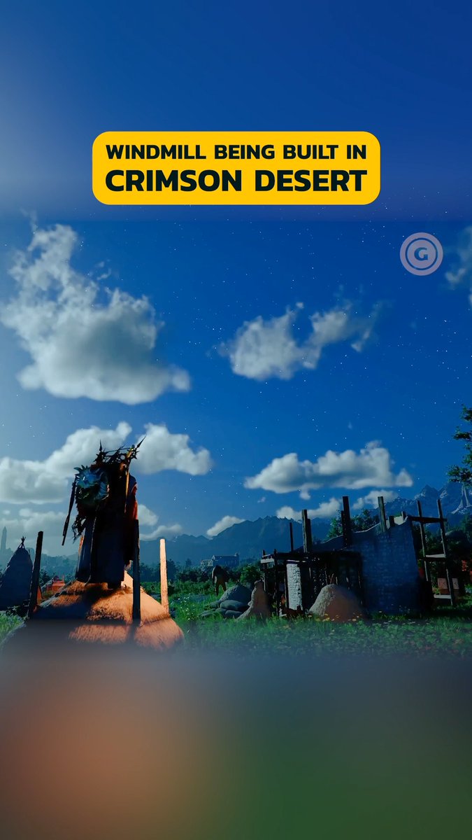 When you assign construction jobs in Crimson Desert, those animations play out in real time 😱