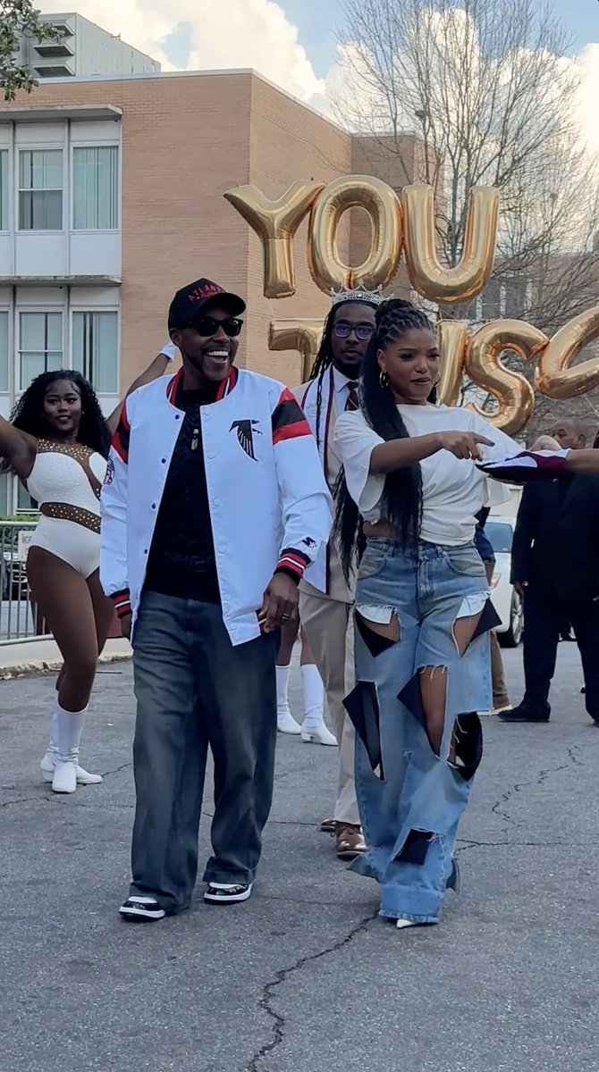 Atlanta showed Halle Bailey and Will Packer so much love ❤️🔥❤️🔥 Get tickets to experience You, Me & Tuscany only in theaters April 10!