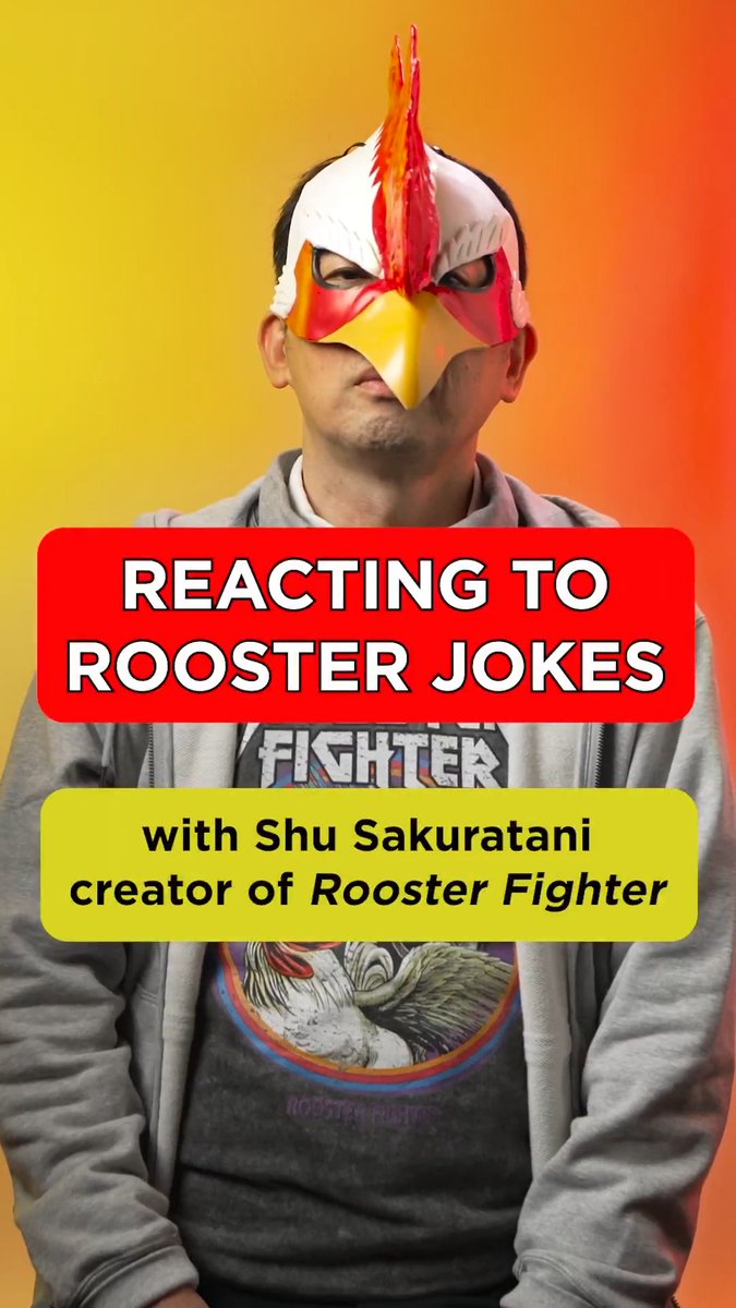 Shu Sakuratani, creador de Rooster Fighter, responde a las bromas sobre gallos 🥚 桜谷シュウ 『ニワトリ・ファイター』 Rooster Fighter 第12巻 ４月３日発売！！ ニワトリ・ファイター【公式】4/5(日)TVアニメ放送開始！