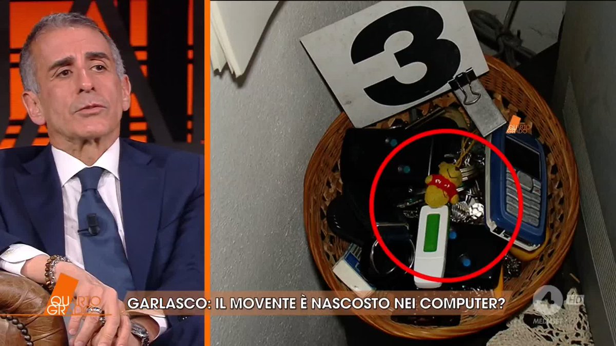 "Credo che il pc di Chiara Poggi farà grandi danni" Carmelo Abbate sul caso Garlasco #Quartogrado
