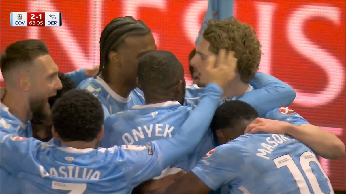 Jack Rudoni comes off the bench… and changes the game for Coventry! 😮💨