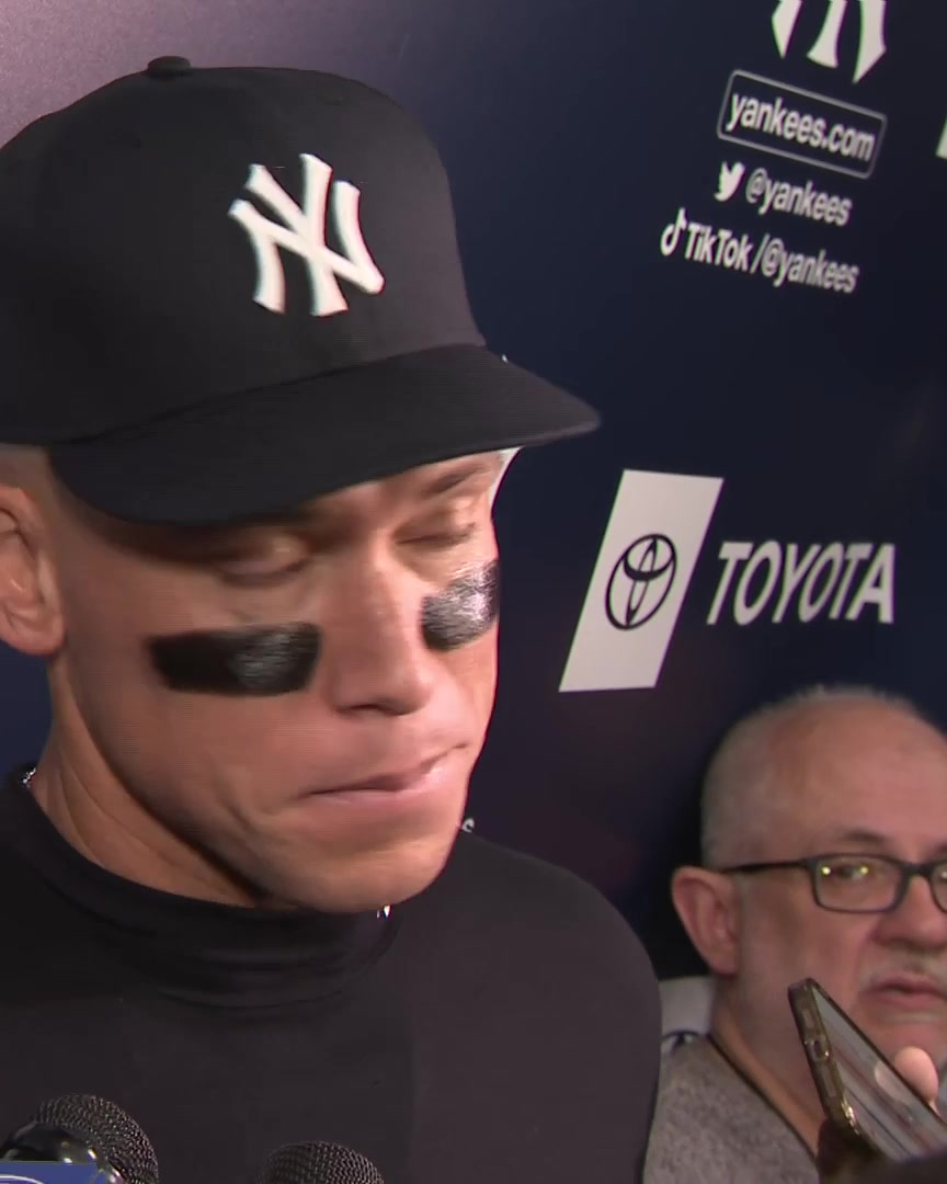 "He took me in at a young age when I first got here. He teaches you how to lead a clubhouse. Very few guys are made like Brett Gardner" Aaron Judge reflects on what Brett Gardner means to him