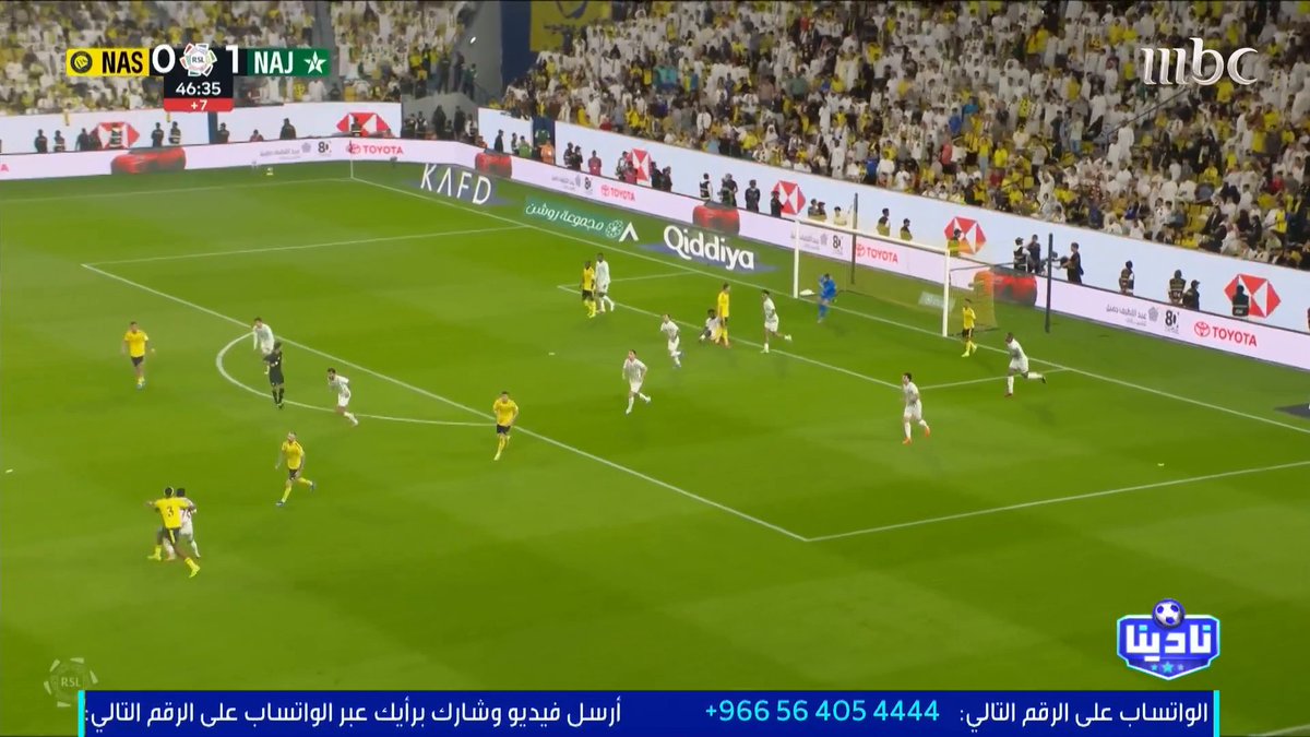 الخبير التحكيمي - فهد المرداسي: الحالات التحكيمية لمباراة النصر VS النجمة د 45+9 هدف النصر صحيح د 53 ركلة جزاء صحيحة للنصر د 66 لا توجد ركلة جزاء للنجمة مجاناً على MBC شاهد برنامج #نادينا يوميا الساعة 11:00 مساءً بتوقيت السعودية على #MBC1 لمتابعة البث المباشر