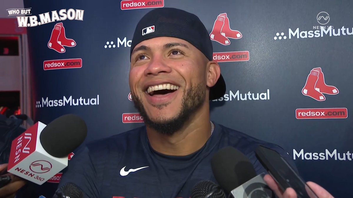 "I'm not trying to disrespect anybody. I'm not trying to [show anybody up], that's the way I play. If you like it or not, I don't care ... I'm here to go to war with this team." Yeah, Willson Contreras has some swagger to him 😎 🤝 presented by W.B. Mason Co.