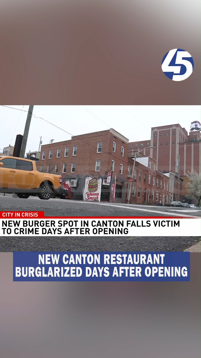 It’s not the smash opening they were hoping for -- just five days after bringing a California burger chain to Baltimore, “Wanna Smash” was broken into overnight Wednesday. FULL STORY: