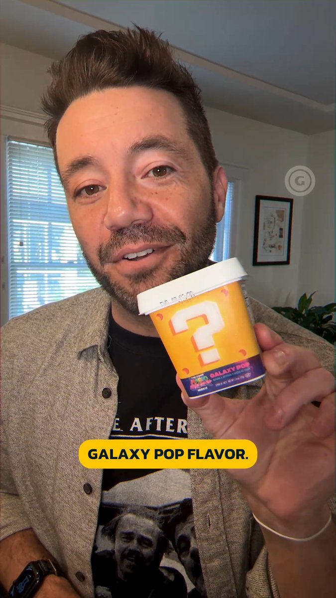 And now for a weekend treat: a blind taste test of the new Super Mario Galaxy Pop Dippin' Dots 🍨