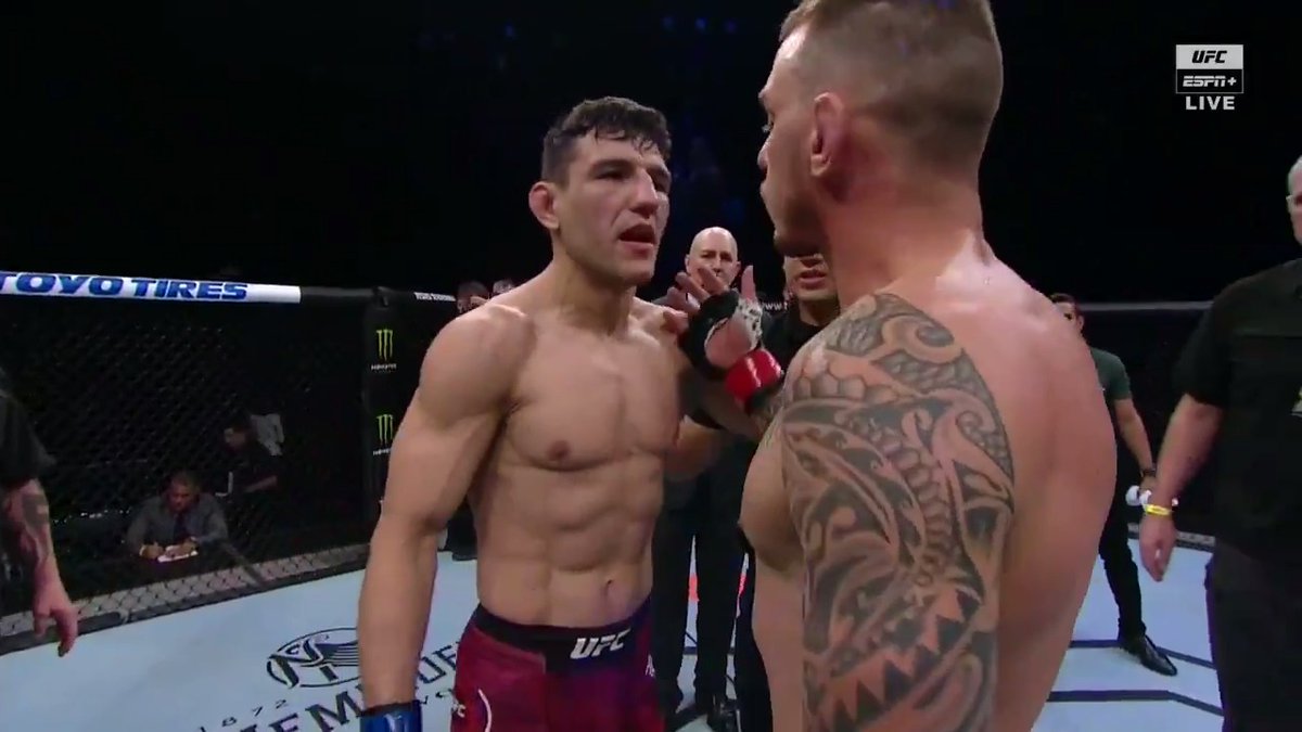 Renato Moicano: I wanted to fight more ๐ก Hadzovic: Then you shouldn't have submitted me ๐