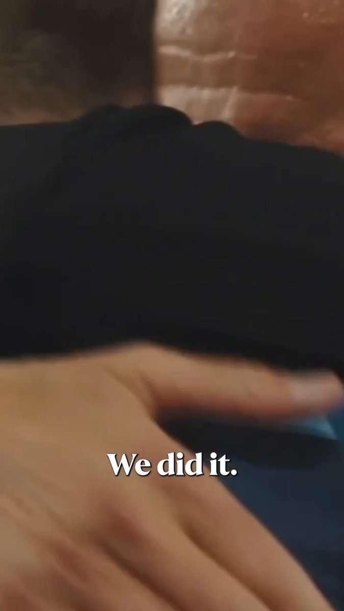 Seven years of fighting, and we did it. 🩵