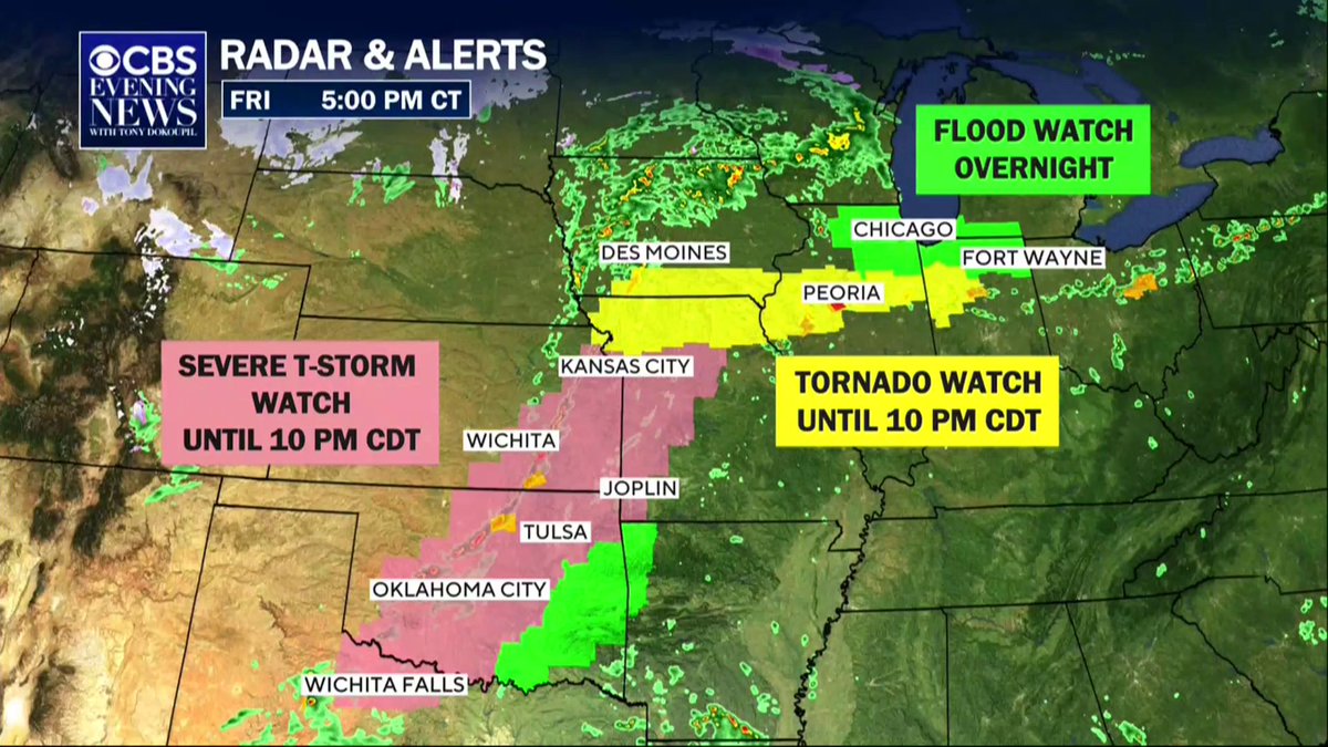 Dangerous storms are set to impact parts of the Midwest and Plains, as cold air pushes into the North. Meteorologist Rob Marciano is tracking the holiday forecast.